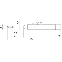 MS2XL6D0240N060 CARBIDE ENDMILL