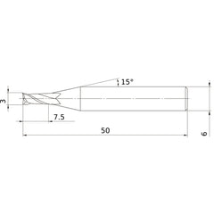 VF2MVD0300 SOLID CARBIDE EM