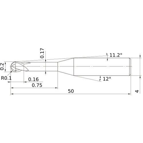 VF2XLBR0010N008S04 SOLID CARB EM