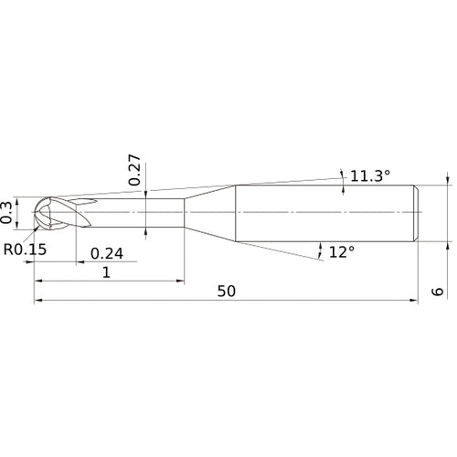 VF2XLBR0015N010S06 SOLID CARB EM