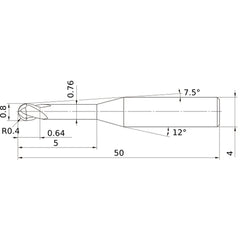 VF2XLBR0040N050S04 SOLID CARB EM