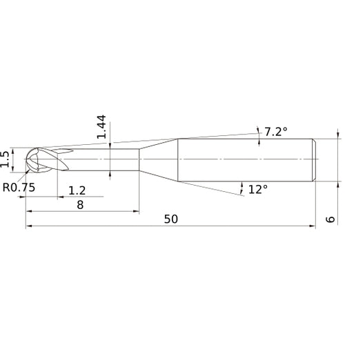 VF2XLBR0075N080S06 SOLID CARB EM