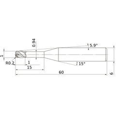 VFHVRBD0100R02N015 SOLID CARB EM