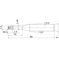 VFHVRBD0150R03N015 SOLID CARB EM