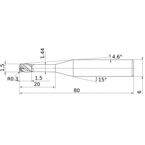 VFHVRBD0150R03N020 SOLID CARB EM
