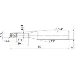 VFHVRBD0150R03N030 SOLID CARB EM