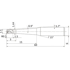 VFHVRBD015R03N015T09 SOLID CARB EM