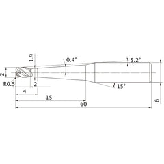 VFHVRBD020R05N015T04 SOLID CARB EM