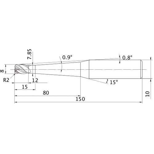 VFHVRBD080R20N080T09 SOLID CARB EM