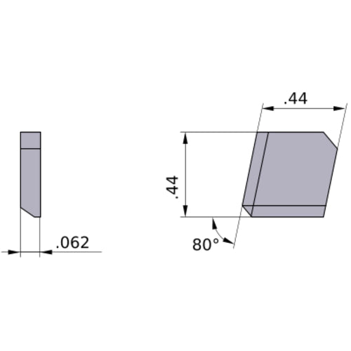 CBC4 CARBIDE SPARE PART