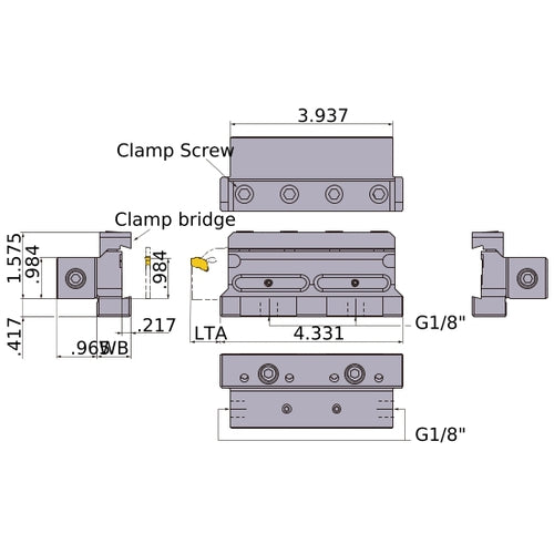 GWTBN2525-B32-C HOLDER