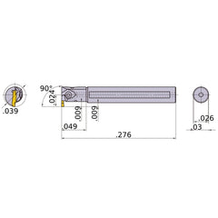 GYALUS12Q90A-F06 BORING BAR