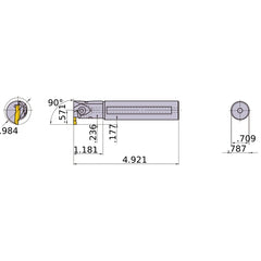 GYAR20K90A-E06 BORING BAR