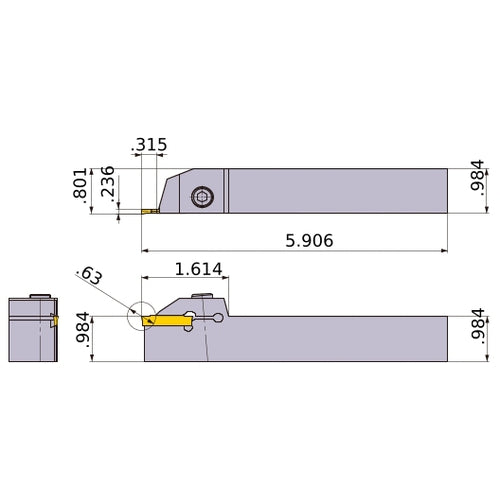 GYQR2525M00-J08 HOLDER