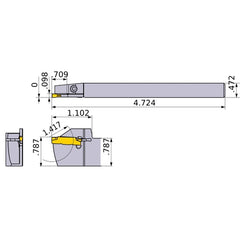 GYSR2012JX00-E18 TURNING HOLDER