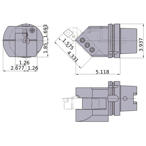‎H100TH-EN3232L-130 HOLDER