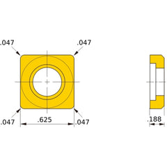 ISSN533 CARBIDE SPARE PART