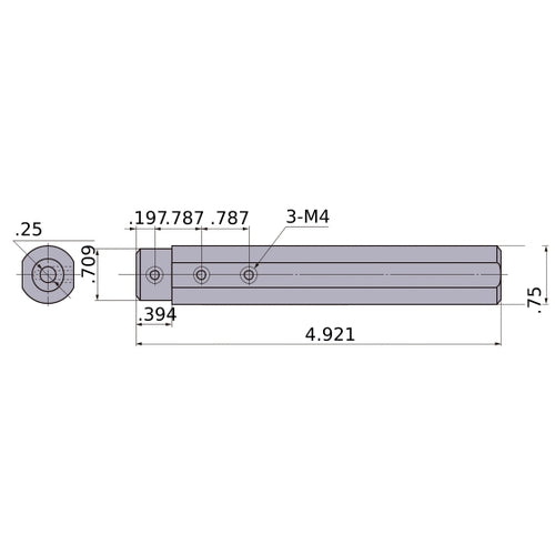 RBH12400A BORING BAR