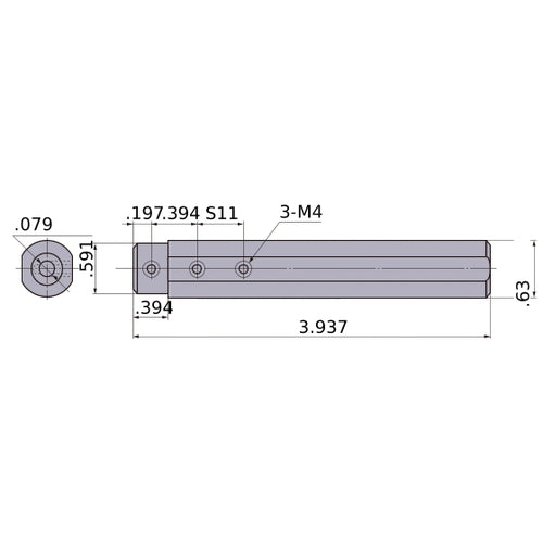 RBH1620N BORING BAR
