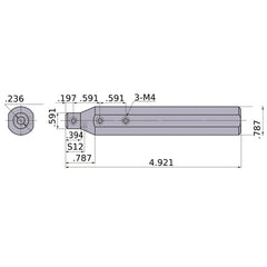 RBH2060N BORING BAR