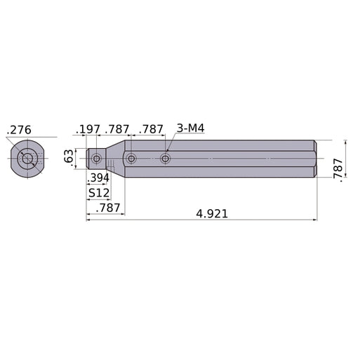 RBH2070N BORING BAR