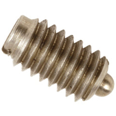 End Force Spring Plunger - 1.5 lbs Initial End Force, 40.75 lbs Final End Force (8–36 Thread) - Americas Industrial Supply