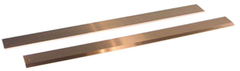 #SE24SSHD - 24" Long x 2-1/16" Wide x 17/64" Thick - Stainless Steel Straight Edge - No Bevel; No Graduations - Americas Industrial Supply
