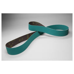 3M Cloth Belt 577F 80 YF-weight 3 in × 132 in Film-lok Single-flex 25 per case - Americas Industrial Supply