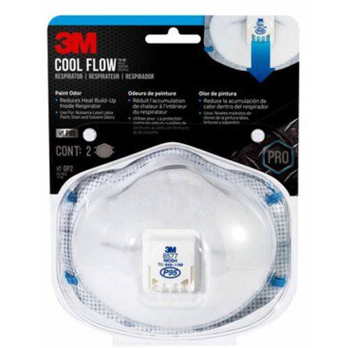 3M Paint Odor Valved Respirator 8577P1-C-PS - Americas Industrial Supply
