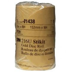 6 - P220 Grit - 236U Disc Roll - Americas Industrial Supply