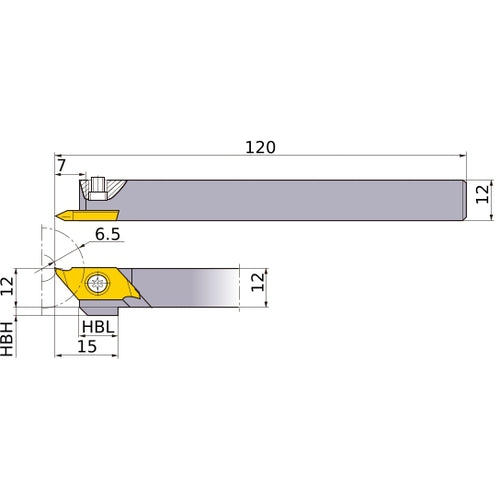 TTAHR1212 TURNING HOLDER