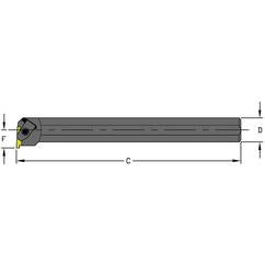 S16R NEL3 Steel Boring Bar - Americas Industrial Supply