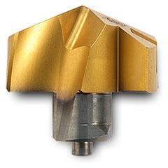 .4921 Cutting Dia. TiAlN/TiN End Mount Drill Tip - Americas Industrial Supply