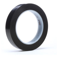 3M Vinyl Tape 471 Black 3/4″ × 36 yd 5.2 mil - Americas Industrial Supply
