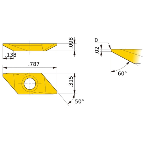 BTAT603500R-B VP15TF INSERT