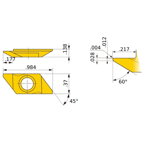 BTBT604501R-B VP15TF INSERT