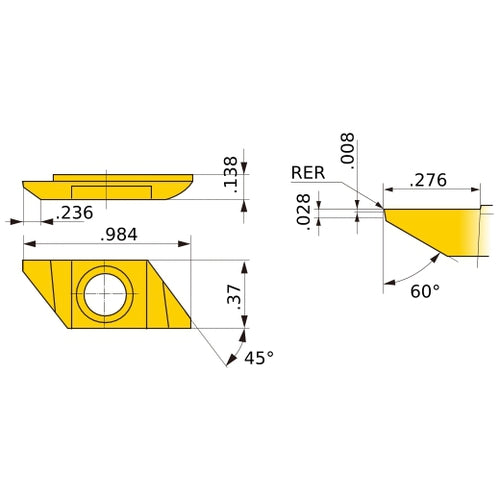 BTBT606000R VP15TF INSERT