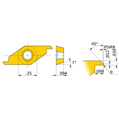 CSVTB10AL VP15KZ INSERT