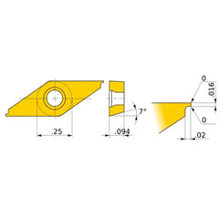 CSVTG04005R VP15KZ INSERT