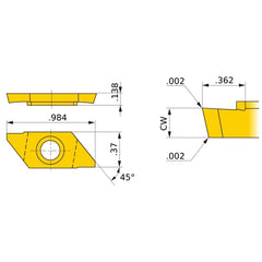 CTBT20160V5RR-B VP15TF INSERT