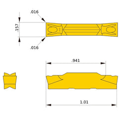GY2M0400G040N-MM NX2525 GY INSERT