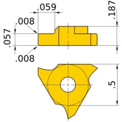 MGTR43145 UTI20T INSERT