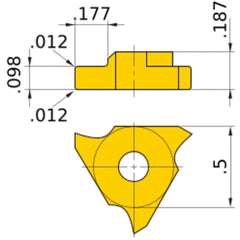 MGTR43250 UTI20T INSERT