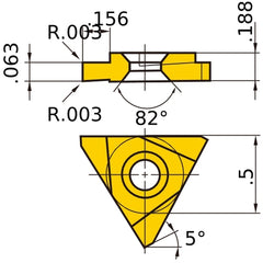 TNMC43NGR063 UTI20T INSERT
