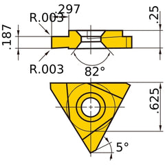 TNMC54NGL187 UP20M INSERT
