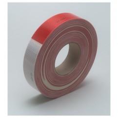 1-1/2X150' RED/WHT CONSP MARKING - Americas Industrial Supply