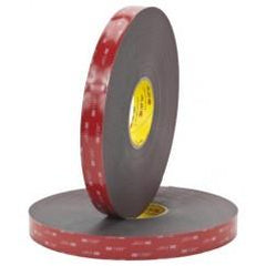 List 5952 3/4" x 36 yds VHB Acrylic Foam Tape - Black - Americas Industrial Supply