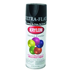 Interior/Exterior Industrial Maintenance Paint Ultra Flat Black - Americas Industrial Supply