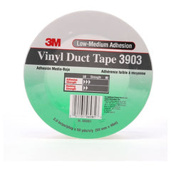 3M Vinyl Duct Tape 3903 White 2″ × 50 yd 6.5 mil 2 Individually Wrapped Conveniently Packaged - Americas Industrial Supply
