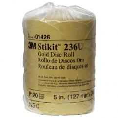 5 - P120 Grit - 236U Disc Roll - Americas Industrial Supply